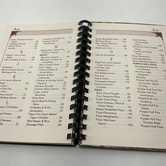 Follette Pottery Cookbook Recipe Ruston Louisiana Local Authentic Menu Food Chef - Picture 10 of 10